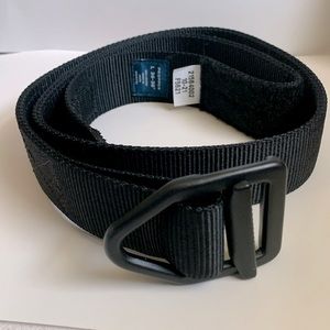 Propper Tactical Black Nylon Belt with Matte Black Buckle